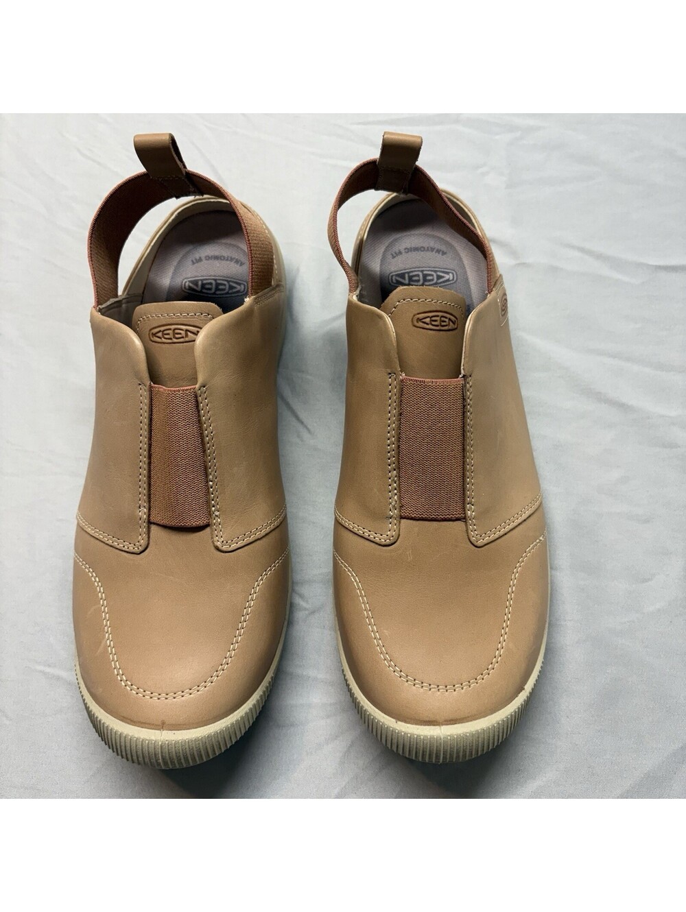 KEEN Lorelai II Womens Size 9.5 Shoes Tan Slip-On Comfort walking Shoes